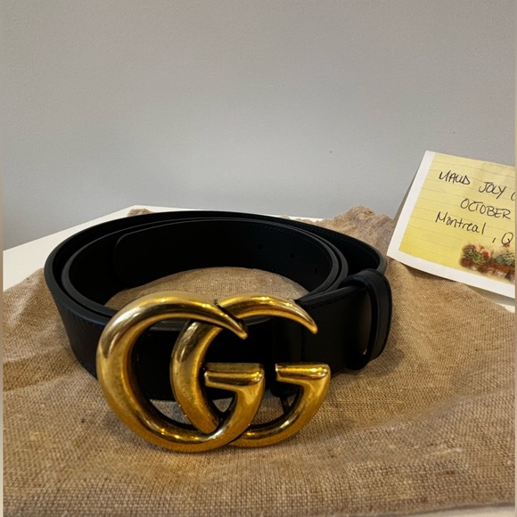 Gucci Marmont belt Double G buckle - Picture 2 of 3